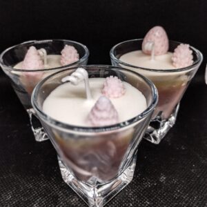 Vela Fresas & Nata pequeña