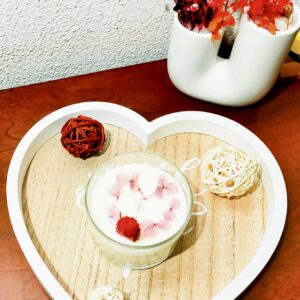Vela Fresa y Nata San Valentín