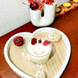 Vela Rosa San Valentín